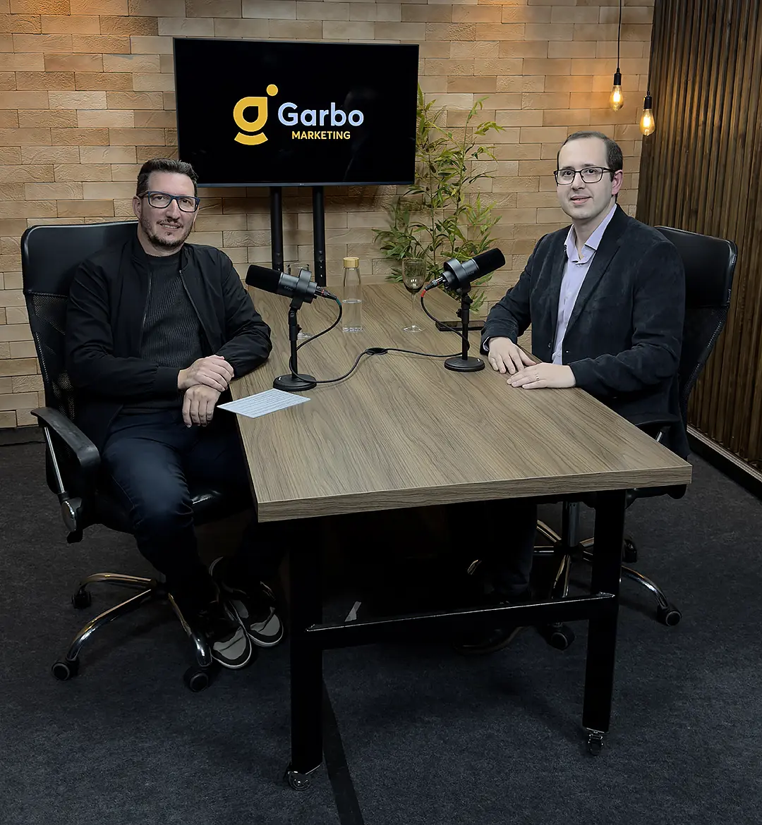Gravação do Podcast no Estúdio com Jonas Soares e Leonardo Machado
